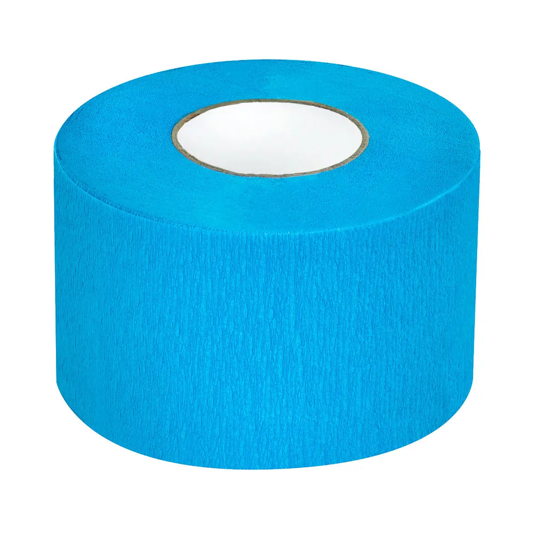 Friseur-Papierkragen blau - Friseur-Papierkragen