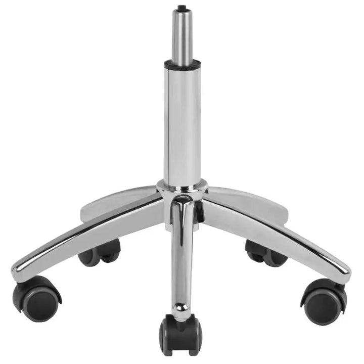 Chrome Bürostuhl-Base für Friseur- und Kosmetikhocker AM-304 Schwarz