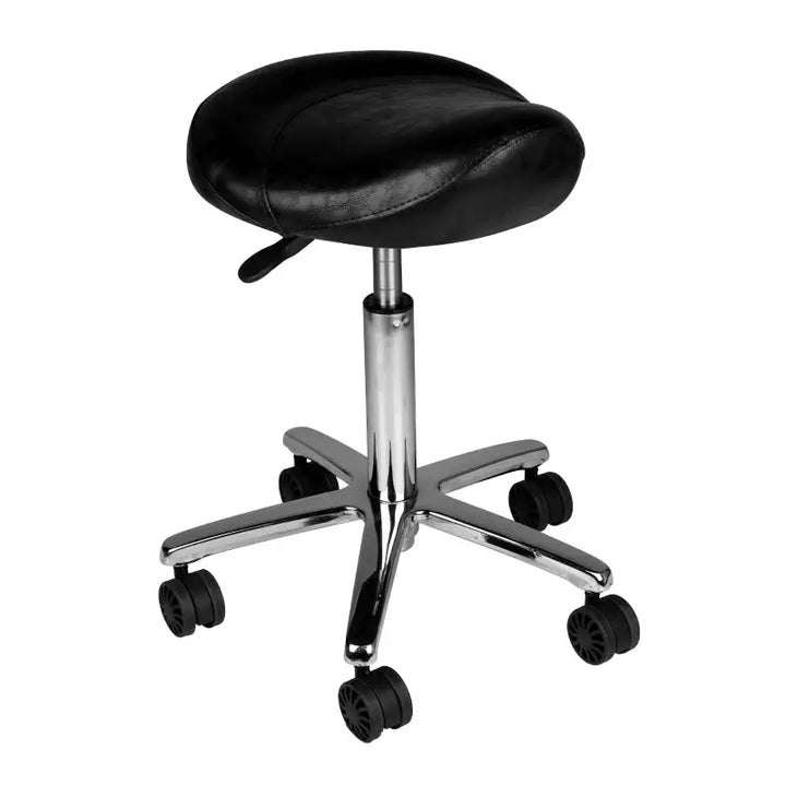 Friseur- und Kosmetikhocker AM-320 Schwarz - Friseurhocker