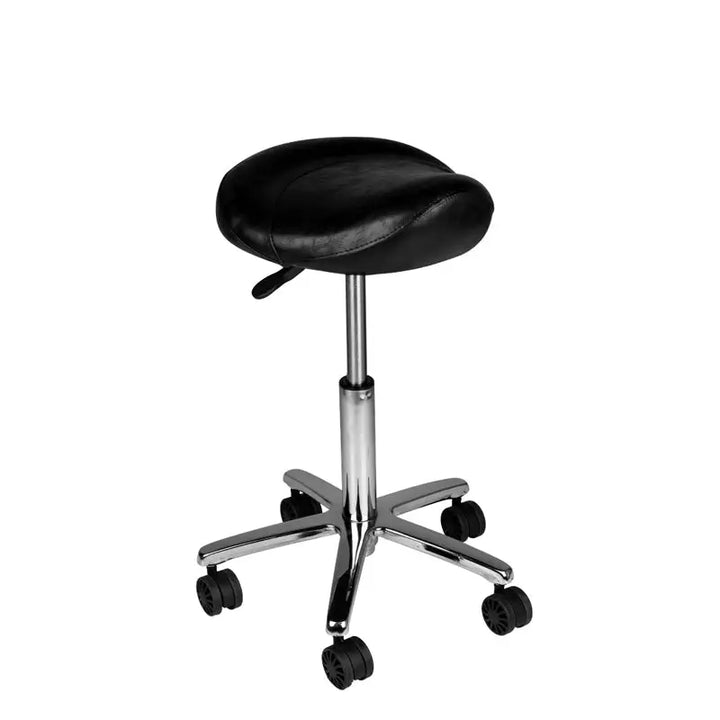 Friseur- und Kosmetikhocker AM-320 Schwarz - Friseurhocker