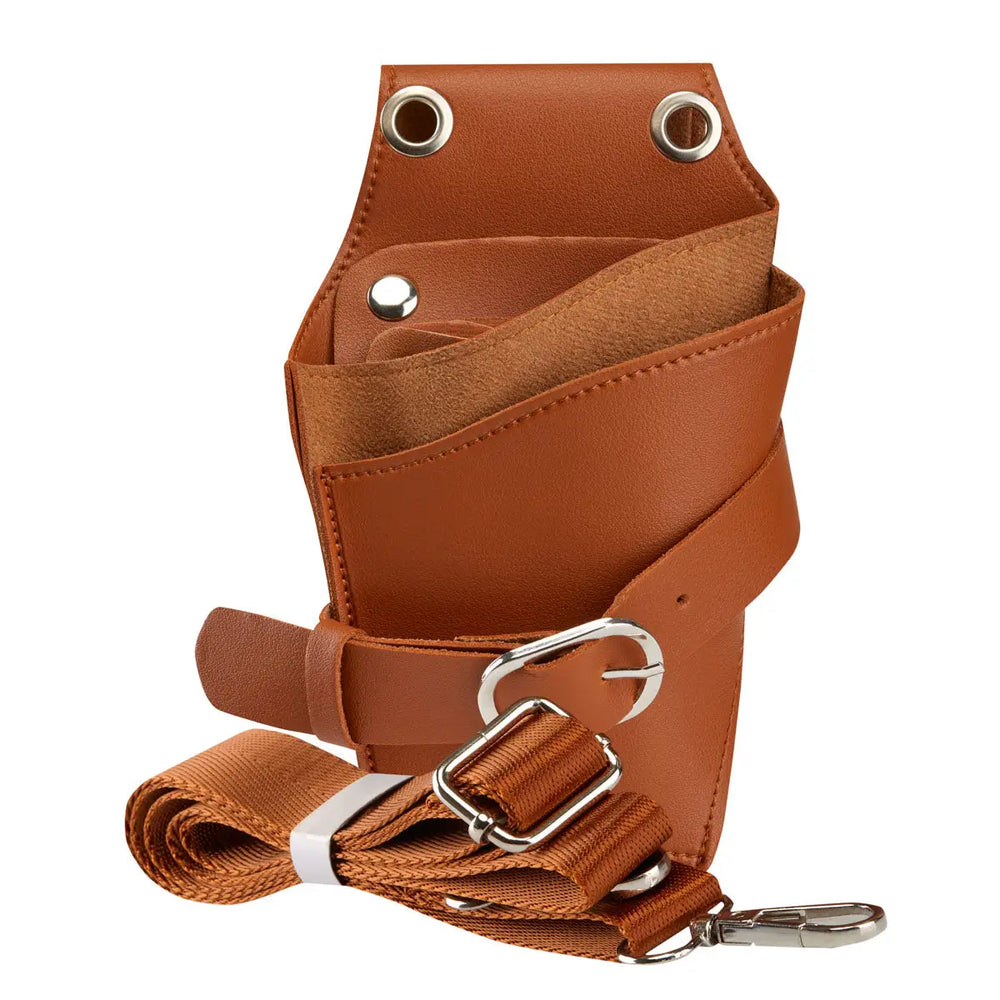 Friseur-Werkzeug-Gürteltasche T11 Braun - Werkzeugtaschen