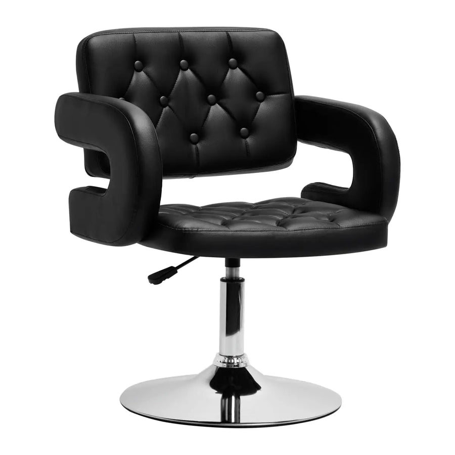Friseurstuhl QS-B1801 schwarz
