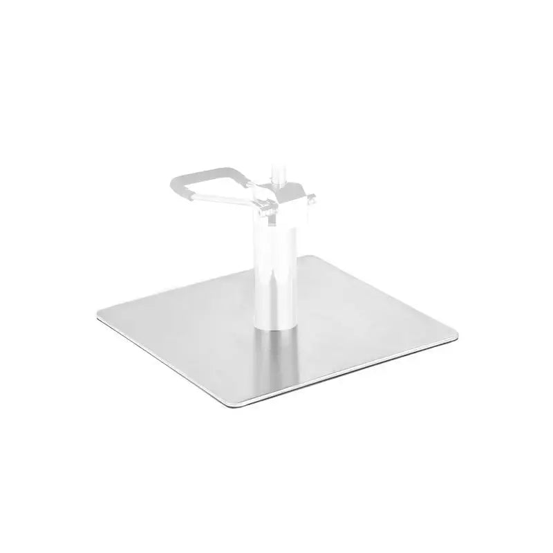 Fuß für Friseurstuhl quadratisch inox L009 - Stuhl Hydraulickpumpe mit Fuß