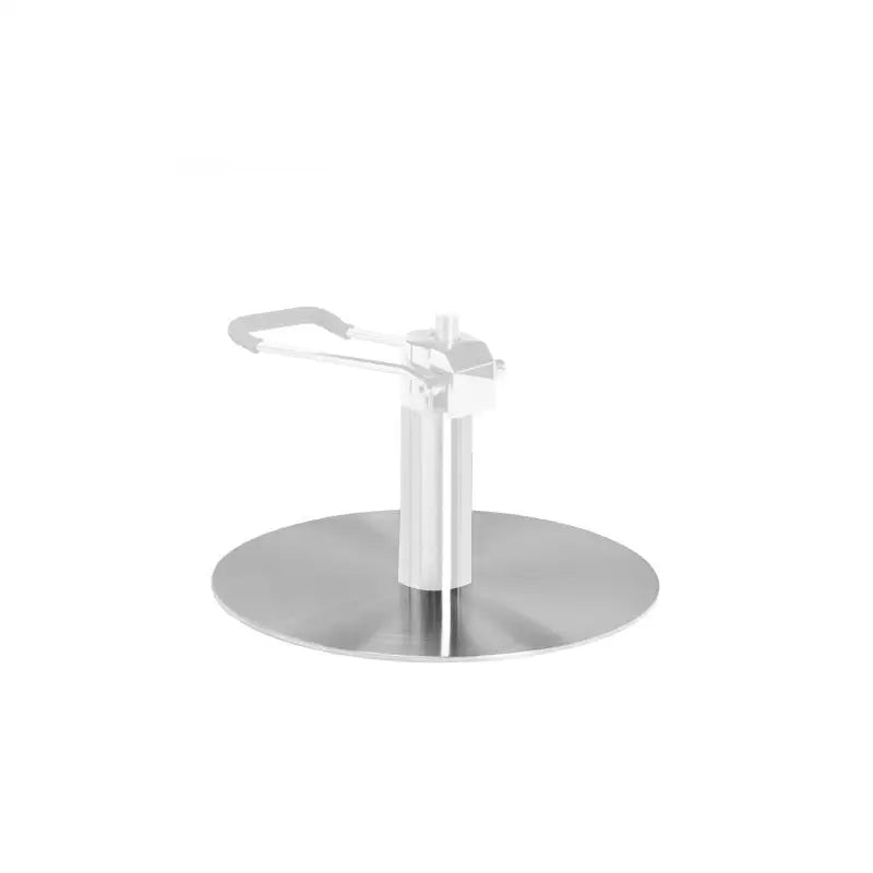 Fuß für Friseurstuhl Rund Inox L010 - Fuß für Friseurstuhl