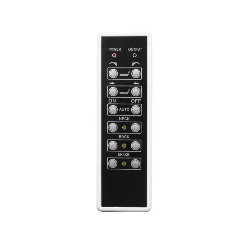 Schwarz-weißer Fernbedienung für Fusspflegestuhl Pediküre SPA AS-261 mit Massagefunktion
