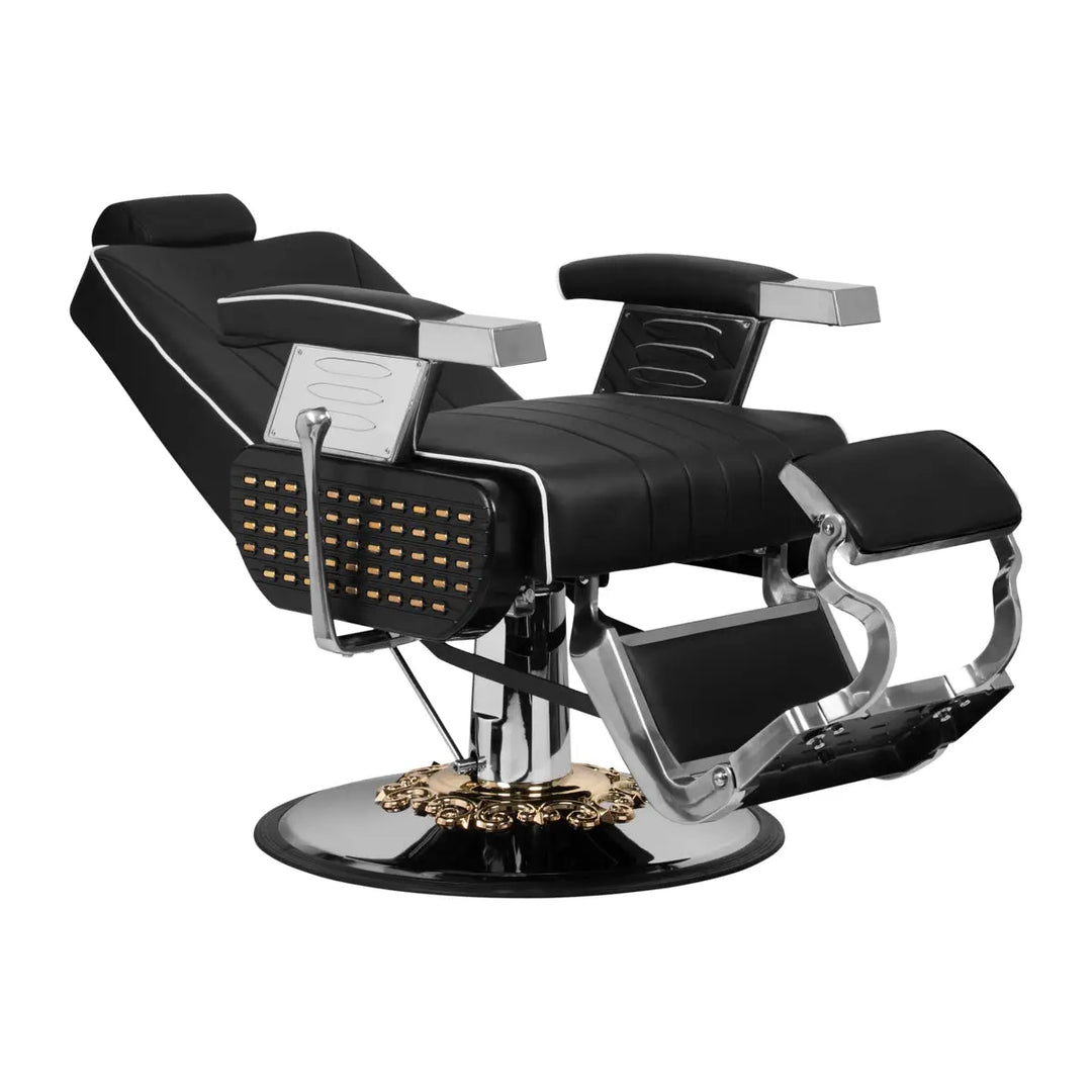 Gabbiano Barberstuhl Livio Schwarz - Barberstuhl