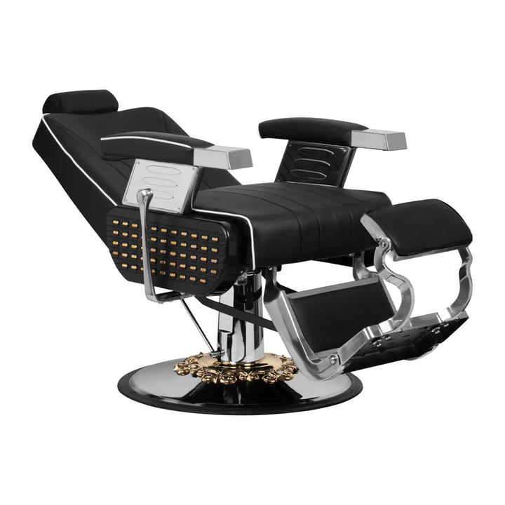 Gabbiano Barberstuhl Livio Schwarz - Barberstuhl