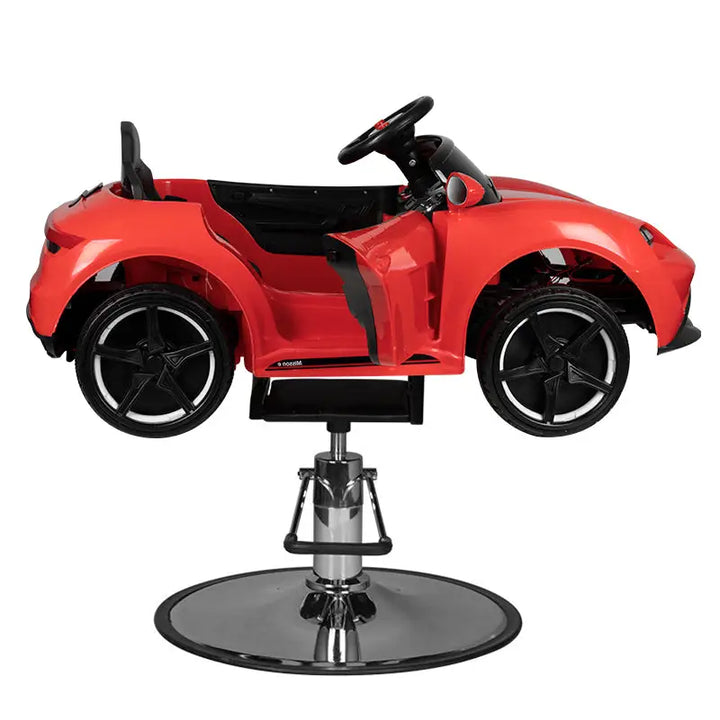 Gabbiano Friseurstuhl für Kinder Auto Porsche rot - Friseurstuhl für Kinder