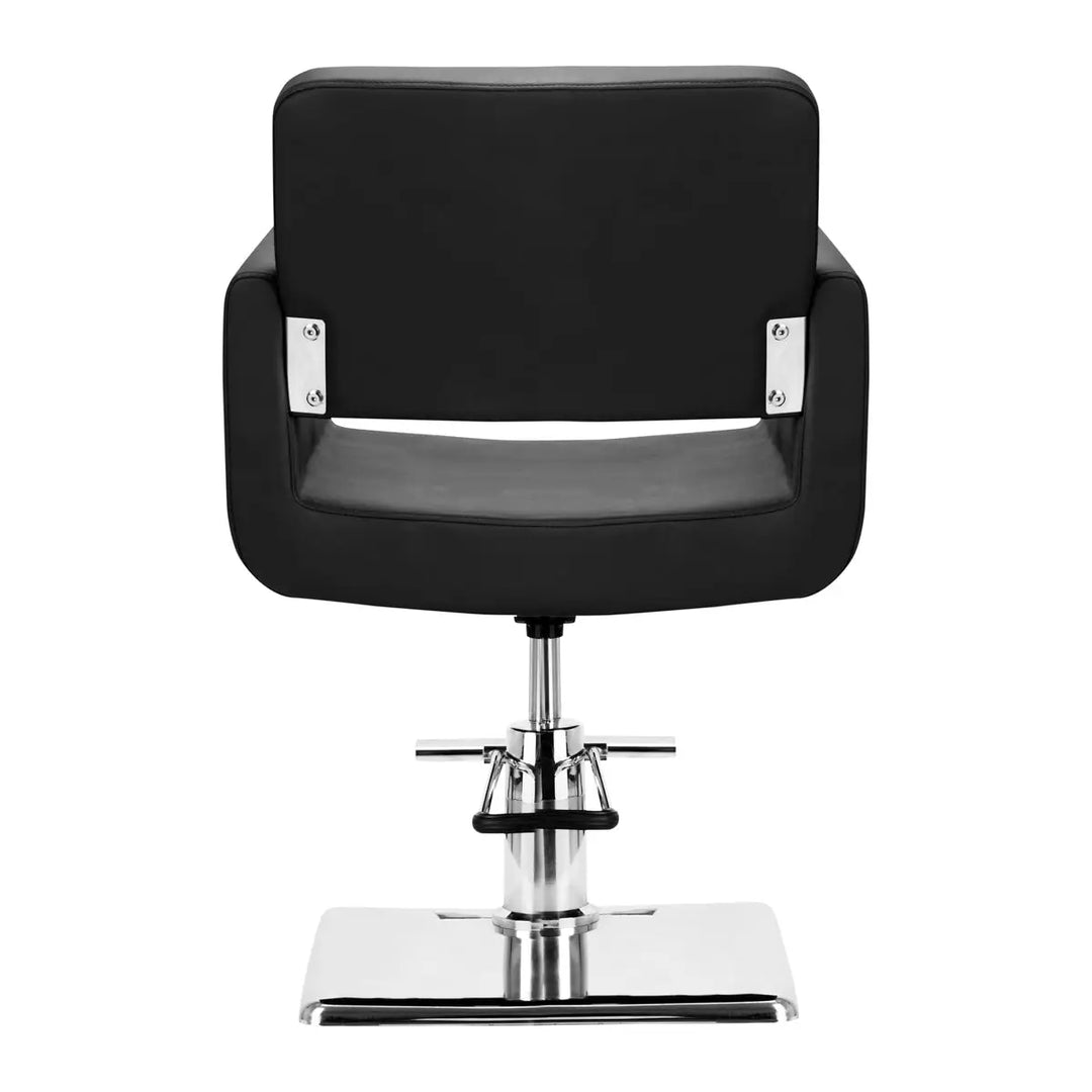 Schwarzer Friseurstuhl Gabbiano Helsinki für Salon und Friseurbereich
