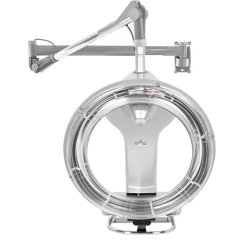 Wandmontierter Salon-Haartrockner Gabbiano Infrarothaufe FD-101W Silber