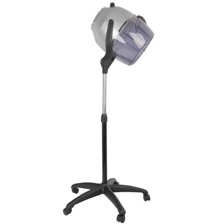 Rolling salon hair dryer Gabbiano Trockenhaube mit Stativ li-202s Silber