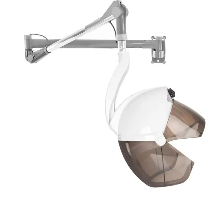 Wandmontierter Friseur-Trockenhaube Gabbiano Trockenhaube mit Wandarm Centurion dvi-303w Weiss