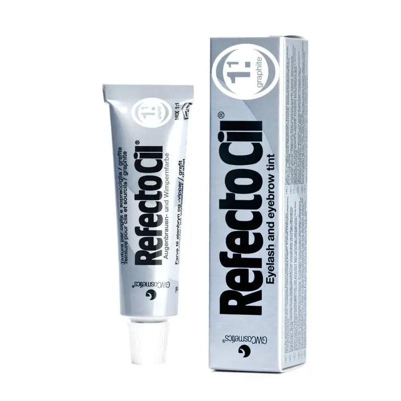 RefectoCil Graphit Gel Henna für Wimpern und Augenbrauen, hochwertige Tönung