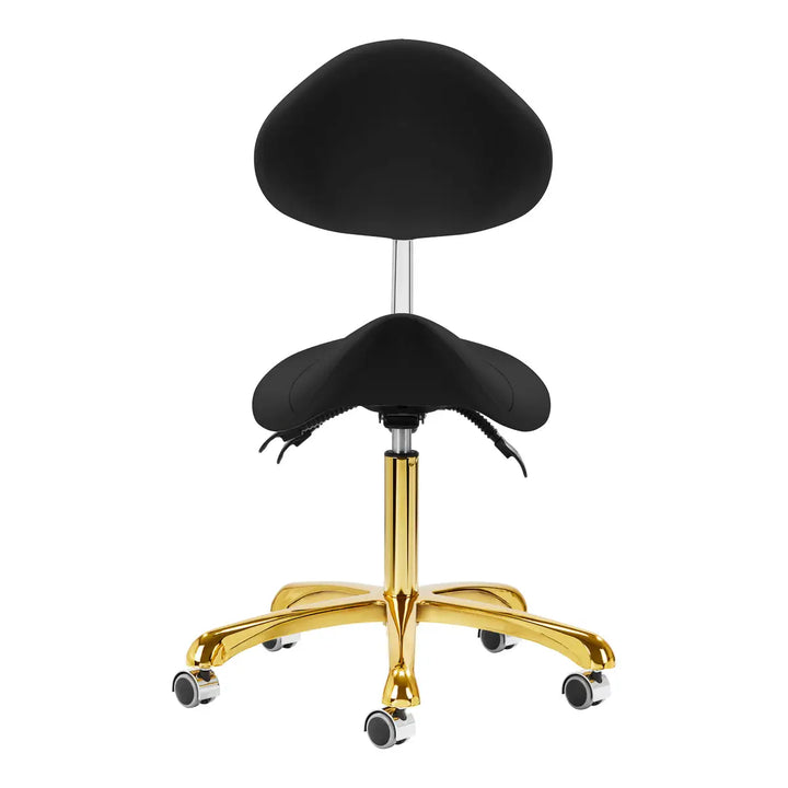 Giovanni Kosmetikhocker 1004 gold schwarz - Kosmetikhocker