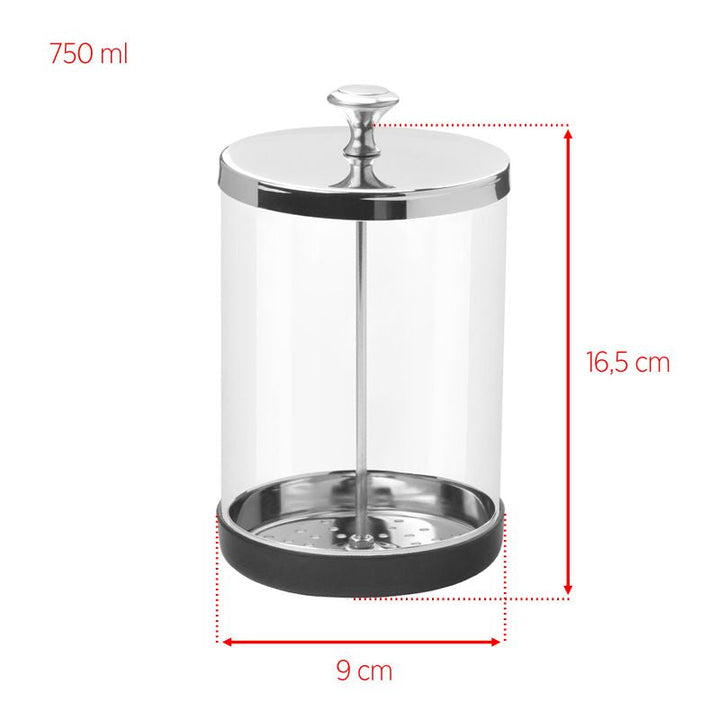 Glasbehälter für Instrumentendesinfektion 750ml - Glasbehälter
