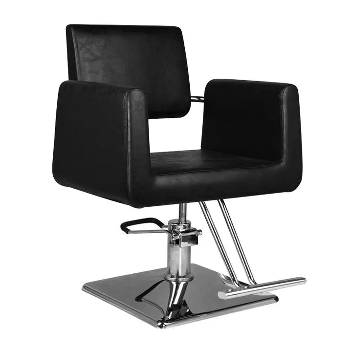 Hair System Friseurstuhl SM313 Schwarz - Friseurstuhl