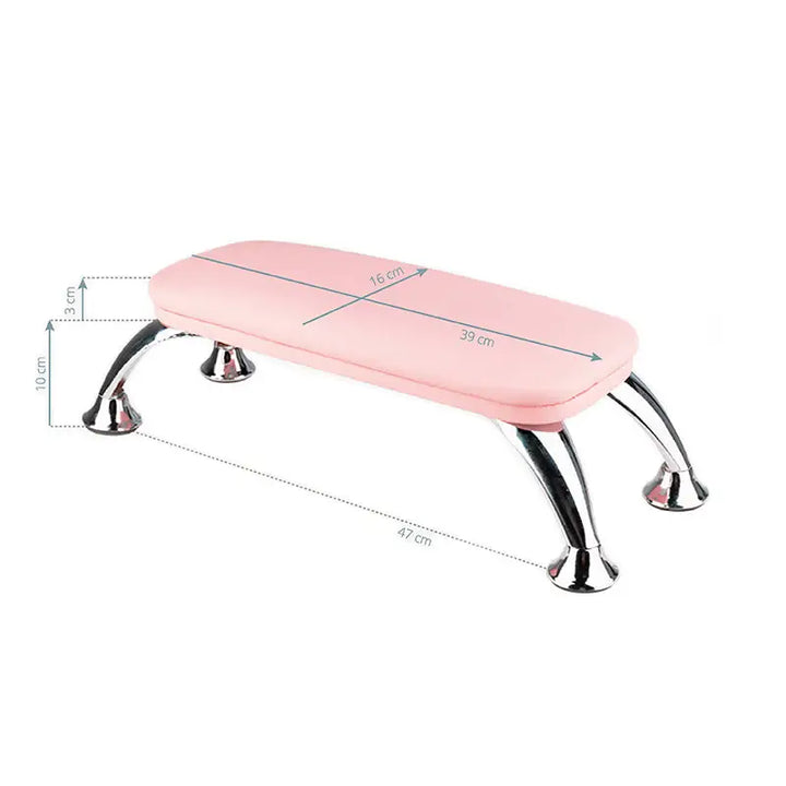 Handauflage für Maniküre rosa - Handauflage