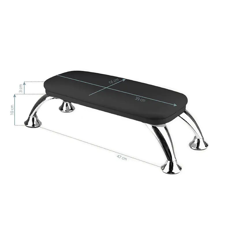 Handauflage für Maniküre schwarz - Handauflage