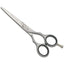Silberfarbene ergonomische Haarschneidescherens Jaguar Friseurschere Ergo