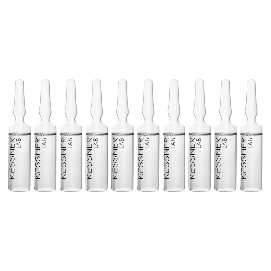 Kessner Lab Feuchtigkeitsspendende Premium Kopfmassagebürste & Ampullen Set