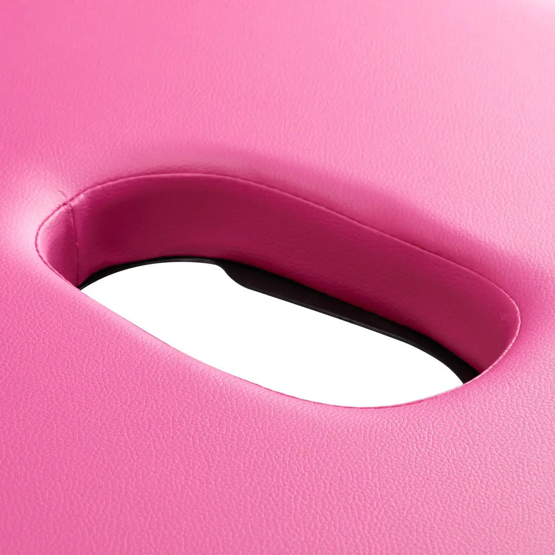 Klappbare Massageliege Aluminium Komfort Activ Fizjo 2 Segmente rosa - Klappbare Massageliege