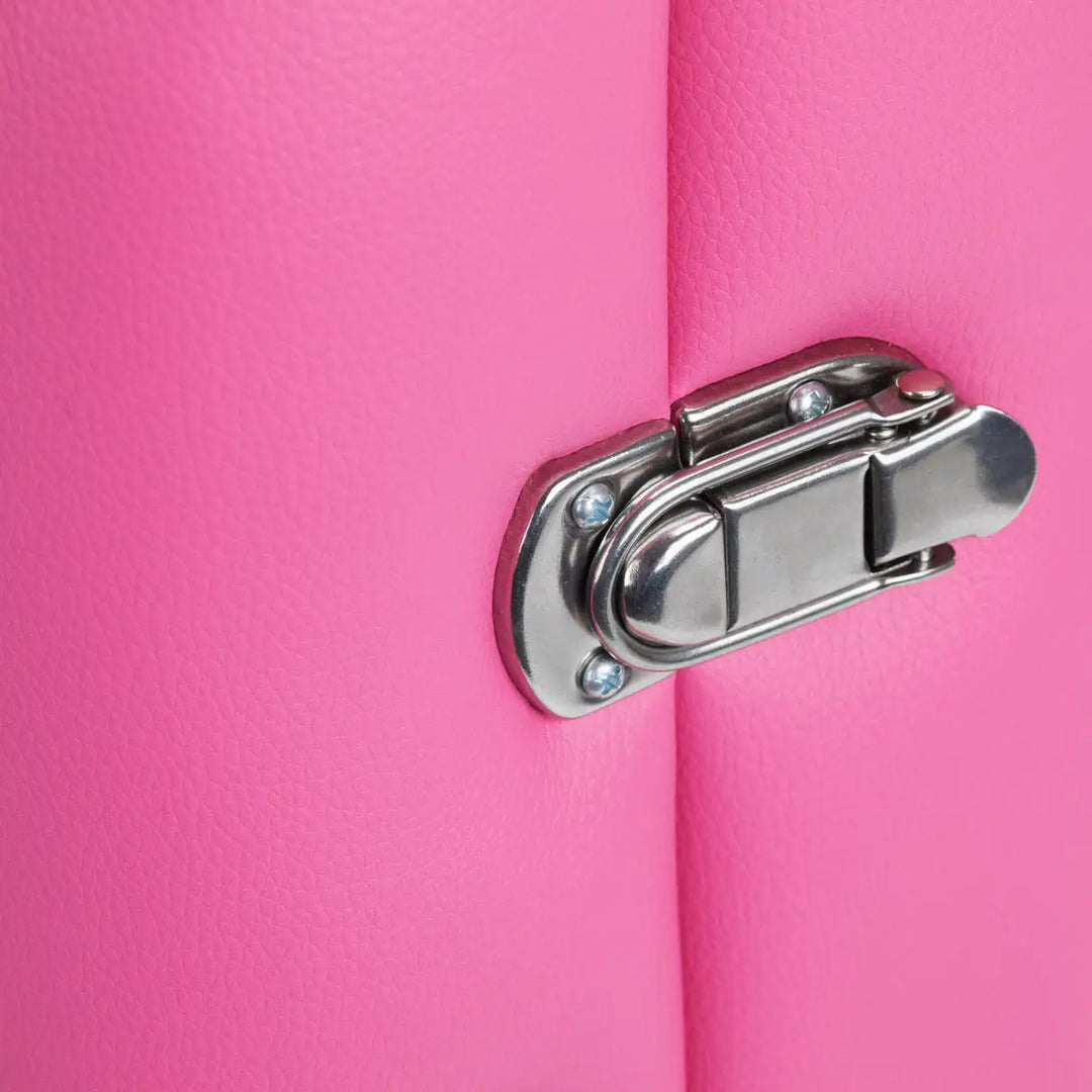 Klappbare Massageliege Aluminium Komfort Activ Fizjo 2 Segmente rosa - Klappbare Massageliege