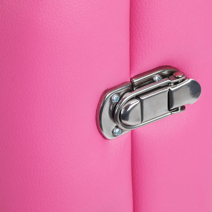 Klappbare Massageliege Aluminium Komfort Activ Fizjo 2 Segmente rosa - Klappbare Massageliege