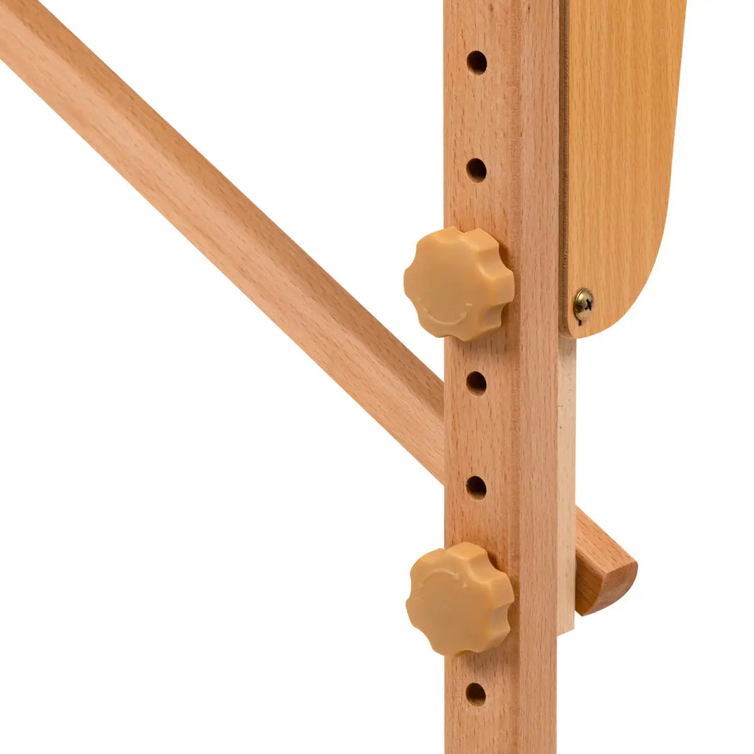 Klappbare Massageliege aus Holz Komfort 2 Segmente rosa - Klappbare Massageliege
