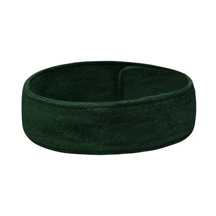 Kosmetikband Frottee Flasche grün - Kosmetikband