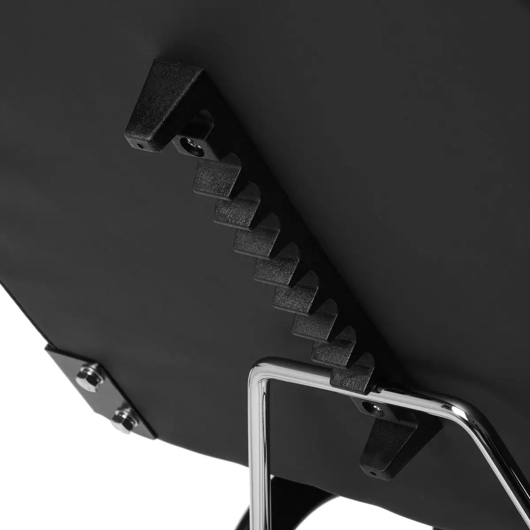 Kosmetikstuhl 557A mit Fächer schwarz - Kosmetikstuhl