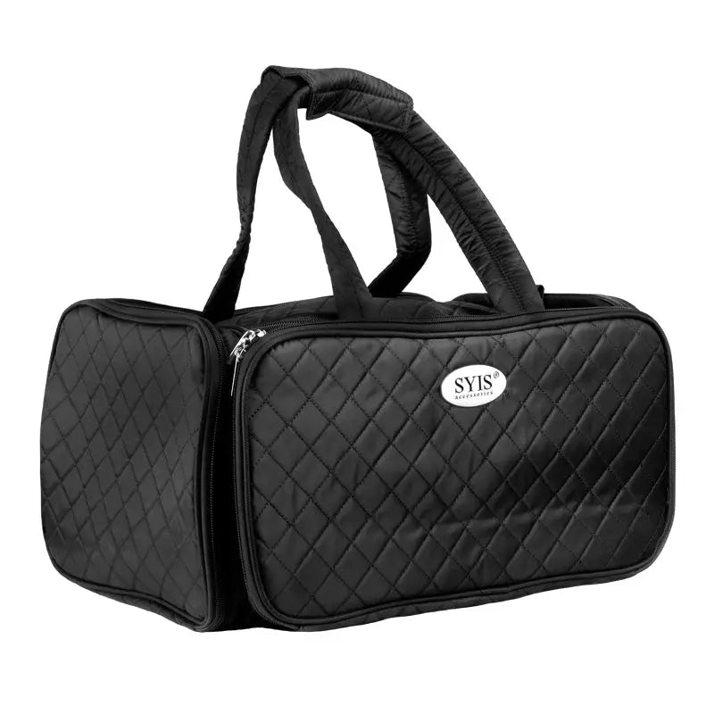Schwarze gesteppten Schultertasche Kosmetiktasche sab004 schwarz