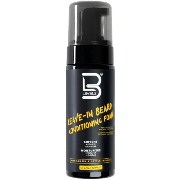 L3VEL3 Leave-In Beard Conditioning Foam - Bart Conditioner