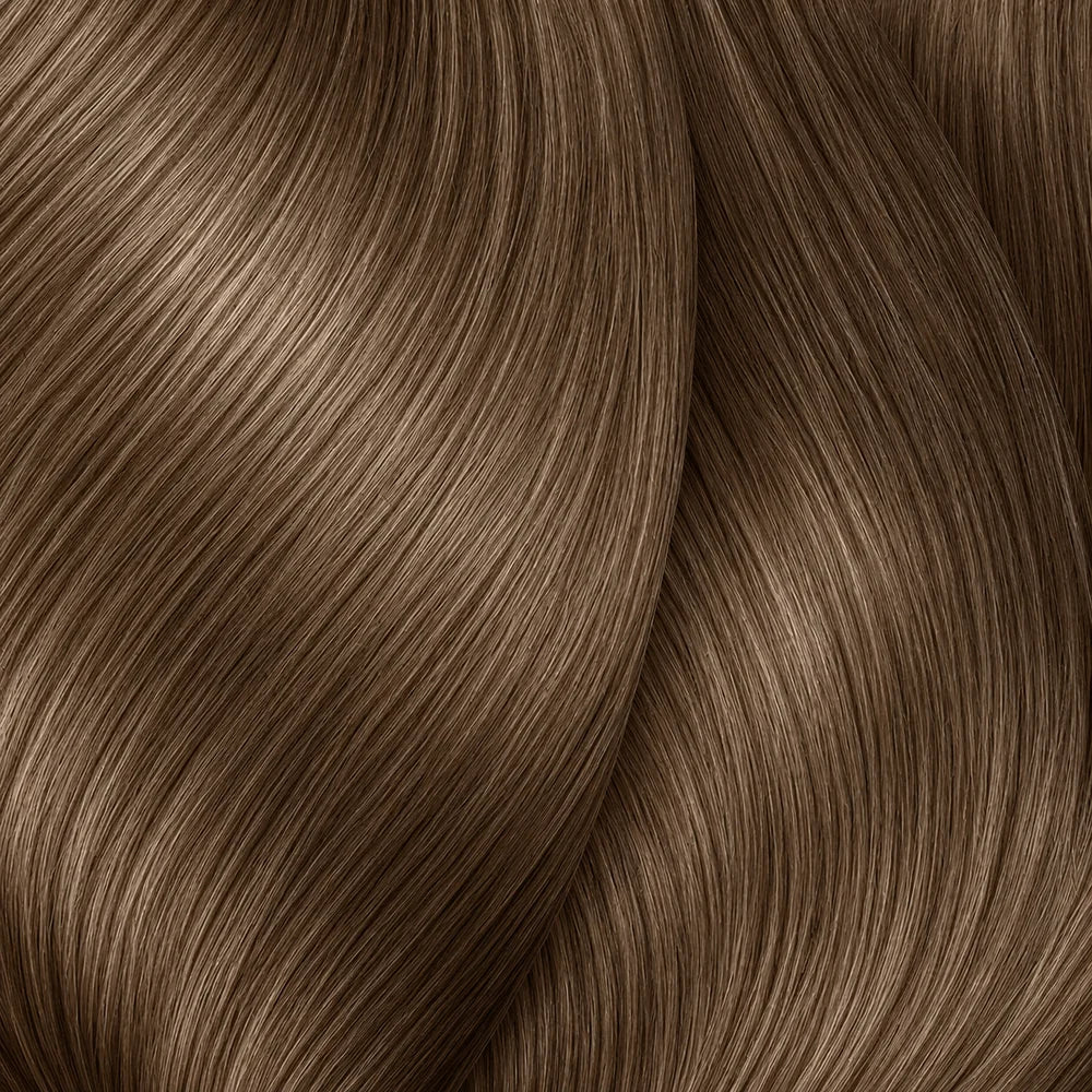 L’Oréal Dia Light – 7.18 Mittelblond Asch Mokka – illustrative Farbvorschau