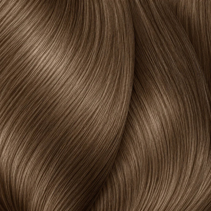 L’Oréal Dia Light – 7.18 Mittelblond Asch Mokka – illustrative Farbvorschau