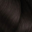 Dunkelbraunes, fließendes Haar mit L’Oréal Professionnel Dialight Haartönung