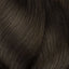 Dunkelbraunes, fließendes Haar mit L Oréal Professionnel Majirel Haarfarbe