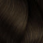 Dunkle braune, glänzende Haare mit L’Oréal Professionnel Majirel Haarfarbe
