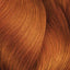 Auburnfarbene Haarsträhnen mit L Oréal Professionnel Majirel Haarfarbe