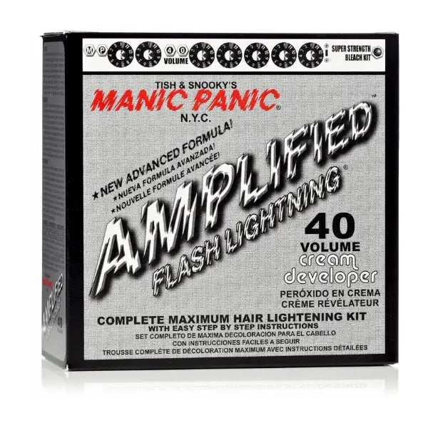 Manic Panic Amplified Flash Lightning Bleach Kit 40 Volume - Blondierung