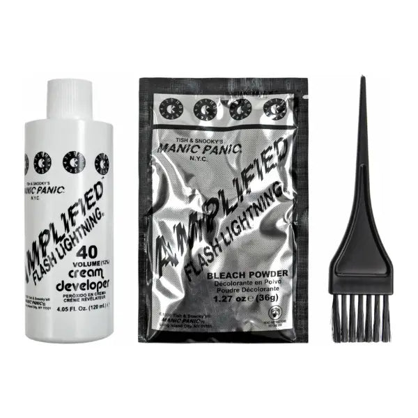Manic Panic Amplified Flash Lightning Bleach Kit 40 Volume - Blondierung