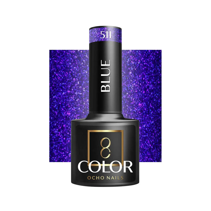 OCHO NAILS Hybrid-Nagellack Blau 511 -5 g - Nagellack