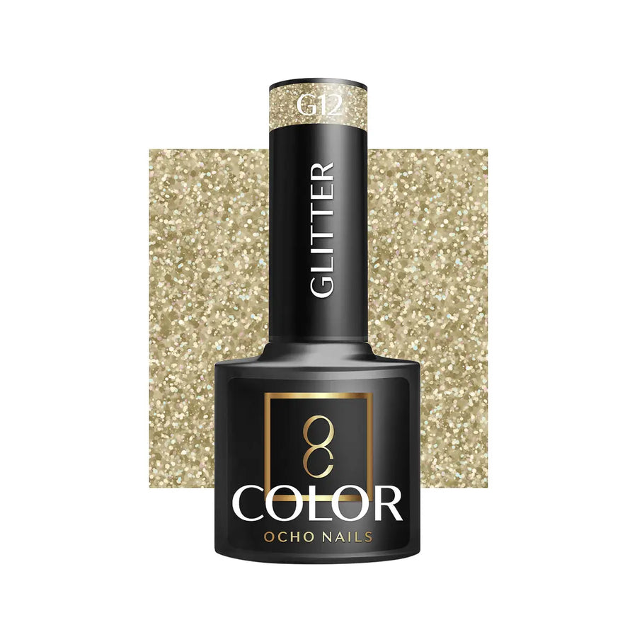 OCHO NAILS Hybrid-Nagellack glitter G13 -5 g - Nagellack