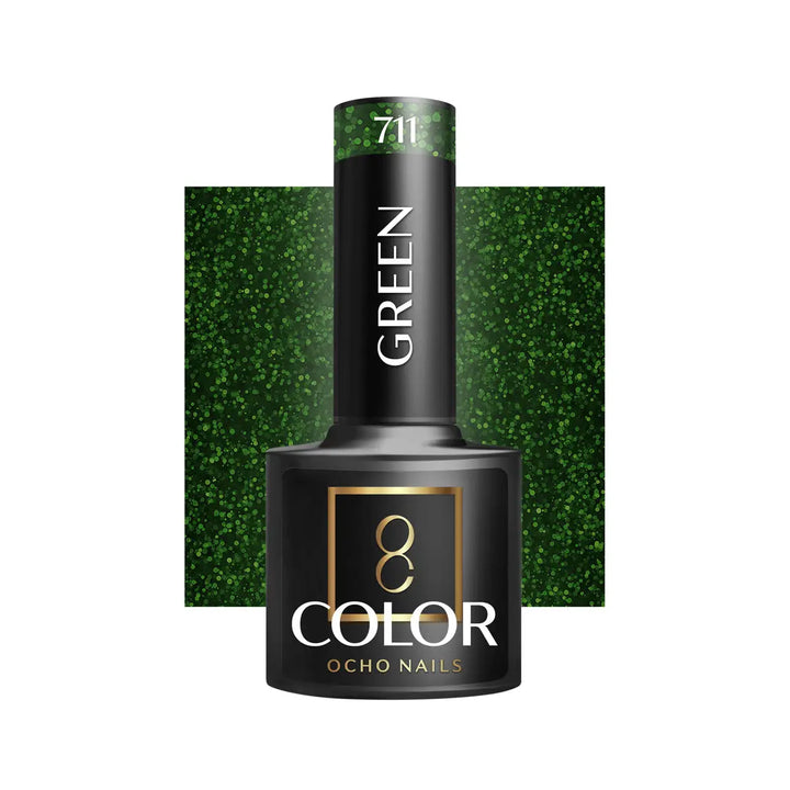 OCHO NAILS Hybrid-Nagellack grün 711 -5 g - Nagellack