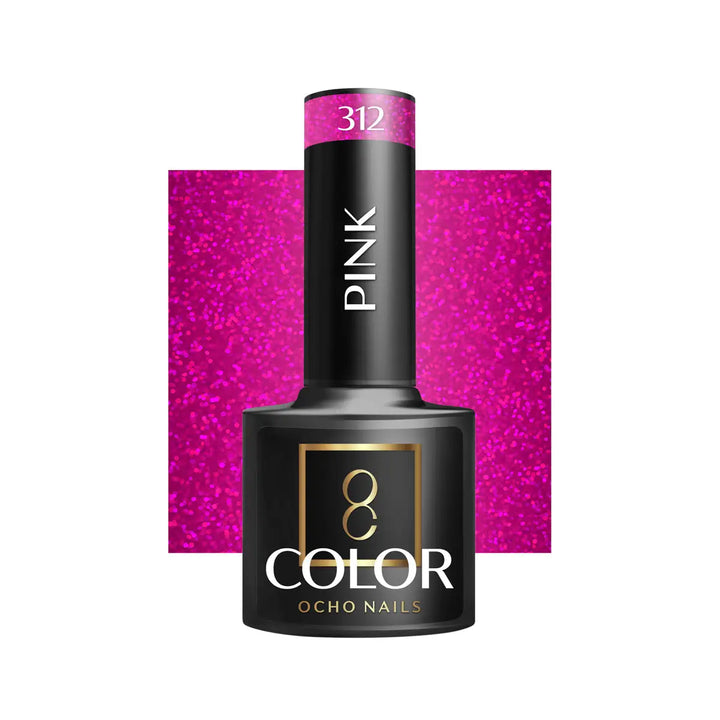 OCHO NAILS Hybrid-Nagellack pink 312 -5 g - Nagellack