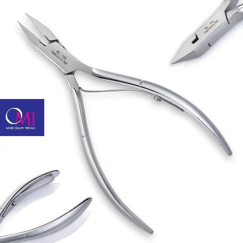 Silbernagelknipser Omi Pro-Line Nagelzange Podo NL-102 für eingewachsene Nägel