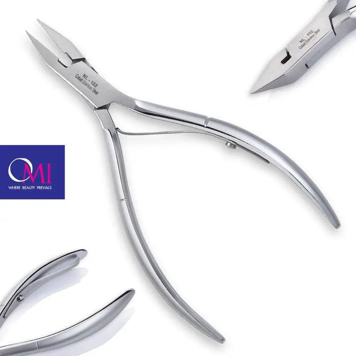 Silbernagelknipser Omi Pro-Line Nagelzange Podo NL-102 für eingewachsene Nägel