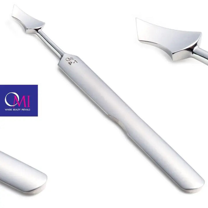 Stainless Steel Nagelhautschieber Omi Pro-Line P1 für Nagelpflege