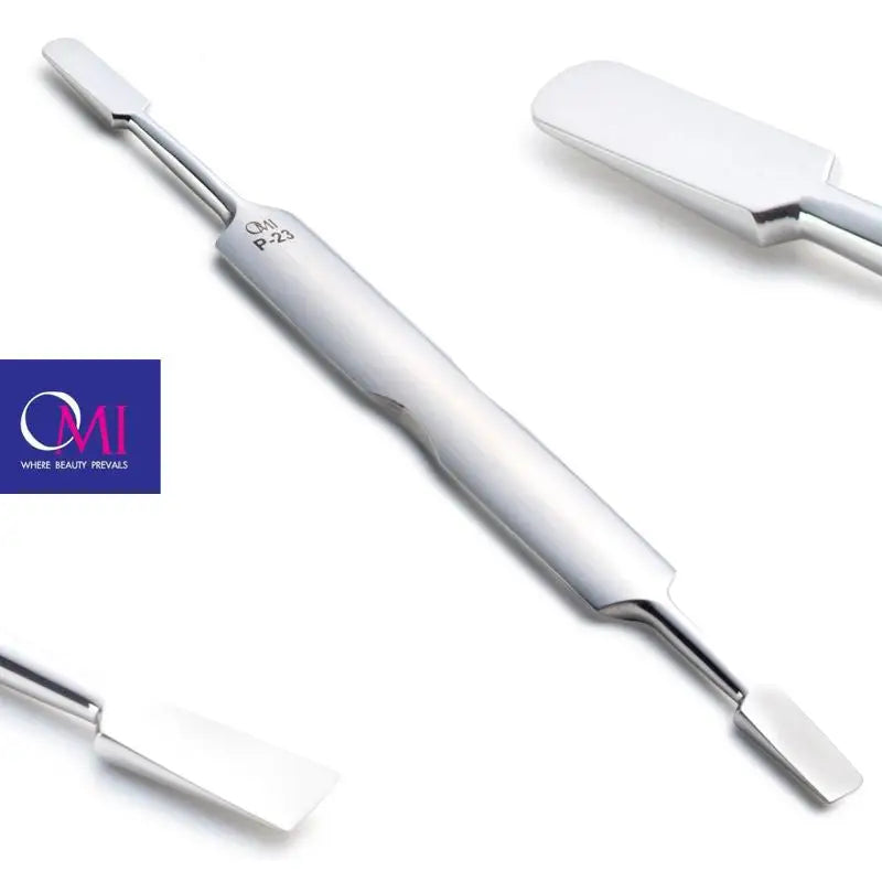 Doppelspitz-Metall-Cuticle-Pusher für Nagelhautpflege im Omi Pro-Line Nagelhautschieber P23