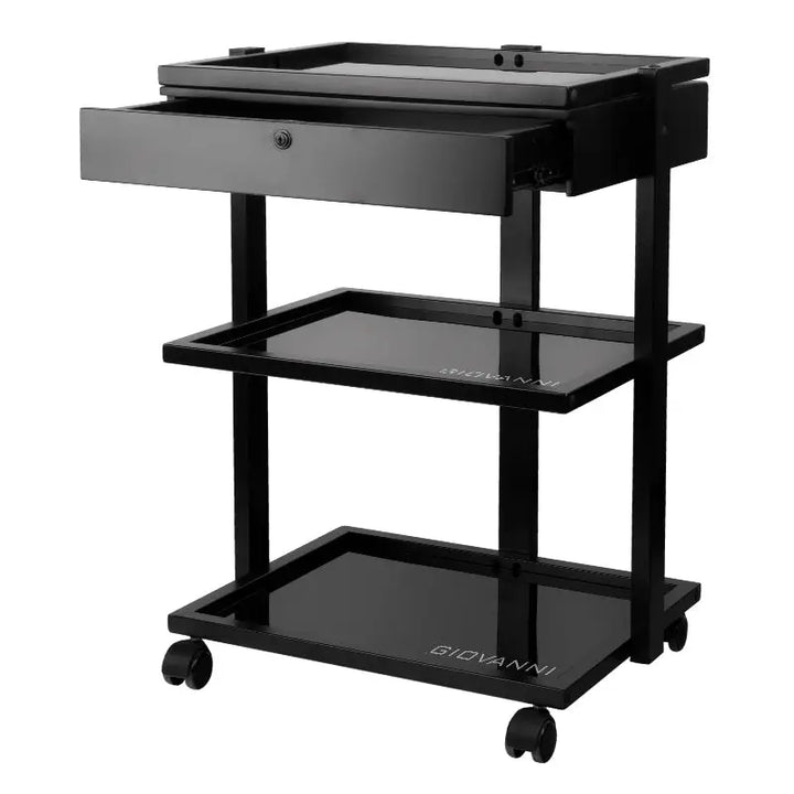 Pro Ink Beistellwagen Tattoo 1040a schwarz - Beistellwagen