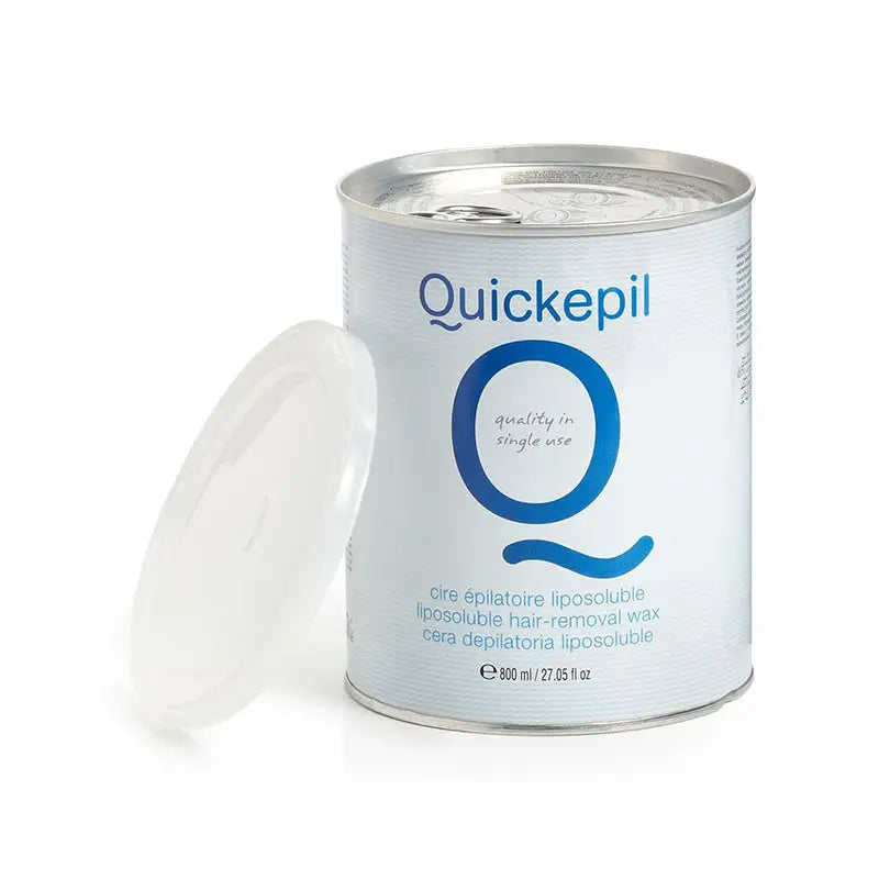 Haftwachs Dose mit Deckel für schnelle Haarentfernung, Quickepil enthaarungswachs 800ml